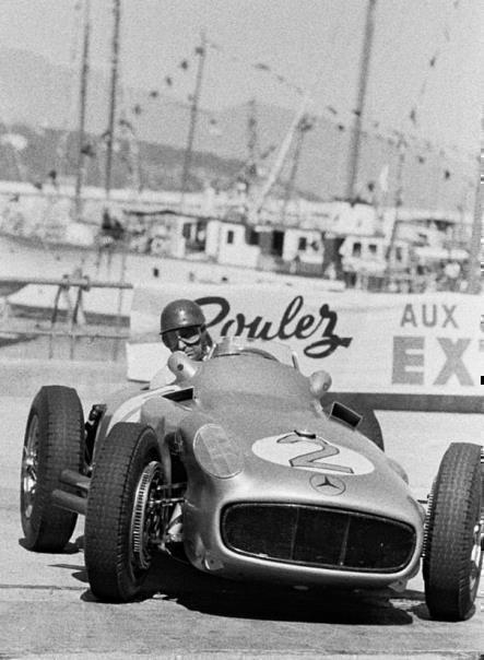 Mercedes-Benz Monoposto-Rennwagen, Monaco, 1954.